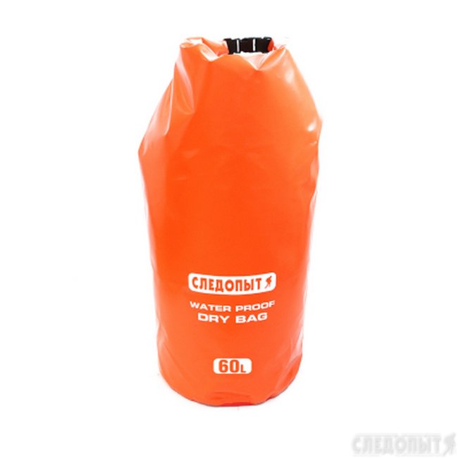 Гермомешок "СЛЕДОПЫТ - Dry Bag" без лямок, 60 л, цв. mix