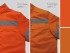 Костюм зимний Дорожник-Ультра (тк.Смесовая,210) п/к, оранжевый/т.синий