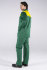 Костюм Стандарт (тк.Смесовая,210) брюки, зеленый/желтый