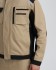 Куртка Милан CH (тк.Смесовая,260), бежевый/черный
