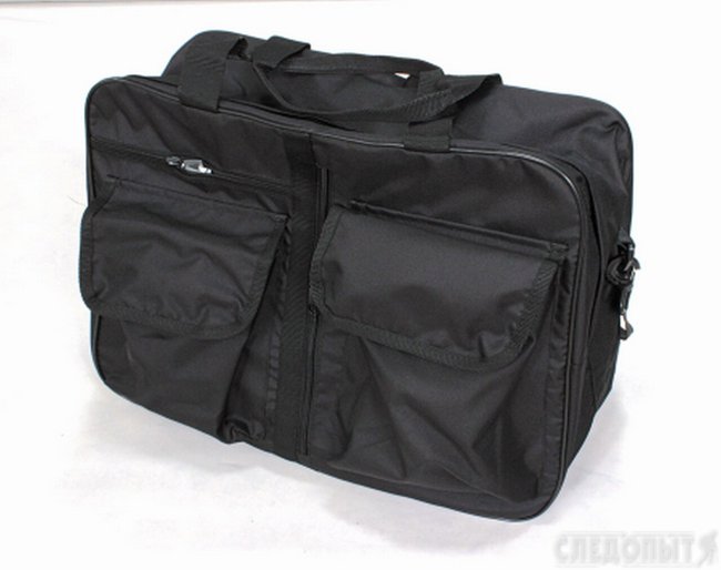 Сумка-рюкзак "СЛЕДОПЫТ" 35 л, цвет -Чёрный, ткань - Oxford PU 600