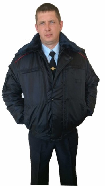 Куртка Полиция  "Оперативка "тк.оксф.иссиня-черный (только ОПТ)