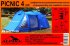 Палатка кемпинговая ALPIKA Picnic-4 Lux, 4-х местная, 230х260х180 см, Polyestr PU 2000