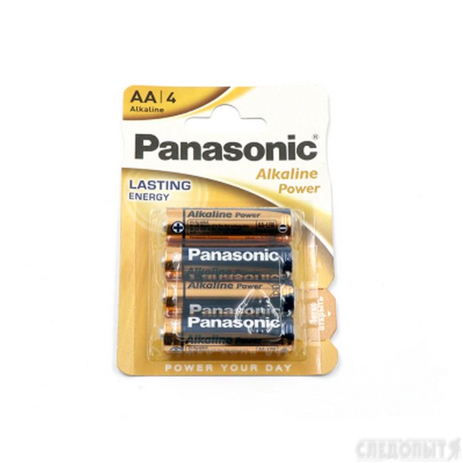 Батарейка PANASONIC LR6 Alkaline BP4/4/240/